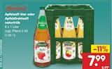Aktuelles Apfelsaft klar Angebot bei Netto Marken-Discount in Hannover ab 7,99 €