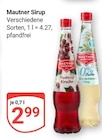 Mautner Sirup im Angebot bei GLOBUS in Herne Mautner Sirup Angebote bei GLOBUS Herne für 2,99 €