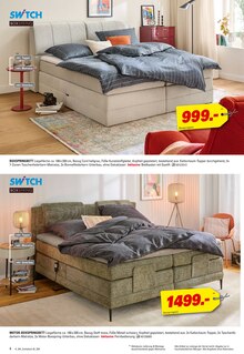 Boxspringbett im Höffner Prospekt "SCHLAFEN SPEZIAL" mit 8 Seiten (Hamburg)