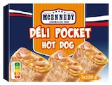 Déli Pocket Hot Dog von McEnnedy für 2,99 € bei Lidl im Angebot Déli Pocket Hot Dog von McEnnedy im aktuellen Lidl Prospekt