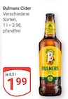 Cider im Angebot bei GLOBUS in Rüsselsheim Cider Angebote von Bulmers bei GLOBUS Rüsselsheim für 1,99 €