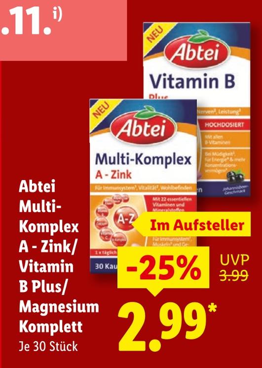 Multi-Komplex A - Zink