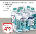 Classic im Angebot bei GLOBUS in Neustadt Classic Angebote von Gerolsteiner bei GLOBUS Neustadt für 4,99 €