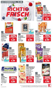 Mettwurst im aktuellen Kaufland Prospekt (Halle (Saale)) Mettwurst im Kaufland Prospekt "Hier bin ich richtig" mit 52 Seiten (Halle (Saale))