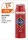OLD SPICE im Angebot bei Müller in Dormagen OLD SPICE Angebote von OLD SPICE bei Müller Dormagen für 1,95 €