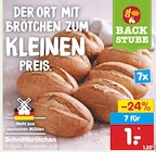 Schnittbrötchen Angebote von Backstube bei Netto Marken-Discount Cottbus für 1,00 €