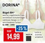 Bügel-BH Angebote von DORINA bei Kaufhaus Stolz Schwerin für 14,99 €