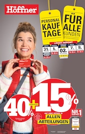 Aktueller Höffner Möbel & Einrichtung Prospekt in Dallgow-Döberitz und Umgebung, "PERSONALKAUFTAGE FÜR ALLE KUNDEN" mit 4 Seiten, 29.10.2025 - 11.11.2025