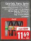 Coca-Cola oder fanta oder sprite im Angebot bei E center in Waltrop Coca-Cola oder fanta oder sprite Angebote bei E center Waltrop für 10,99 €