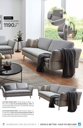 Kabs Gartenmöbel im Prospekt 