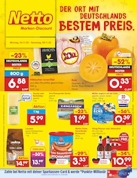 Netto Marken-Discount Prospekt für Gelsenkirchen mit 59 Seiten Netto Marken-Discount Prospekt für Gelsenkirchen: "Aktuelle Angebote", 59 Seiten, 03.11.2025 - 08.11.2025