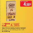 Supermarchés Match Souffelweyersheim - Promo Tablettes de chocolat Promo Tablettes de chocolat à 4,50 € dans le catalogue Supermarchés Match à Souffelweyersheim