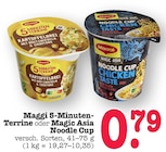 5-Minuten-Terrine im Angebot bei E center in Ettlingen 5-Minuten-Terrine Angebote von Maggi bei E center Ettlingen für 0,79 €