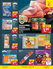 Wurst im Netto Marken-Discount Prospekt "Aktuelle Angebote" mit 75 Seiten (Hildesheim)