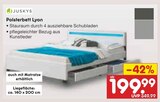 Polsterbett Lyon von Juskys im aktuellen Netto Marken-Discount Prospekt