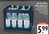 Mineralwasser Angebote von Gerolsteiner bei EDEKA Bad Salzuflen für 5,99 €