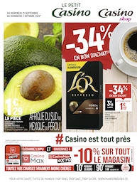 Catalogue Petit Casino à Aix-en-Provence, avec 12 pages Prospectus Petit Casino à Aix-en-Provence, "Le petit Casino, Casino shop", 12 pages, 21/09/2022 - 02/10/2022
