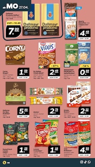 Dallmayr im Netto mit dem Scottie Prospekt "Günstig. Besser. Für Dich." mit 37 Seiten (Lübeck)