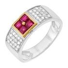 Le Manège à Bijoux Montauban - Promo Bague en or jaune et argent rhodié oxydes de zirconium Promo Bague en or jaune et argent rhodié oxydes de zirconium à 119,00 € dans le catalogue Le Manège à Bijoux à Montauban