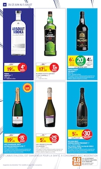 Promotion Whisky dans le prospectus Intermarché Super, valable du 23/06/2026 au 05/07/2026 Promo Whisky dans le catalogue Intermarché Super du moment à la page 30