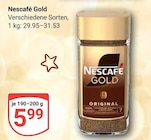 Gold Angebote von Nescafé bei GLOBUS Oberhausen für 5,99 €