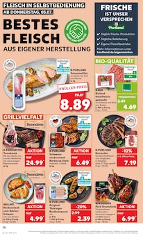 Hackfleisch im Kaufland Prospekt "Aktuelle Angebote" mit 62 Seiten (Koblenz)