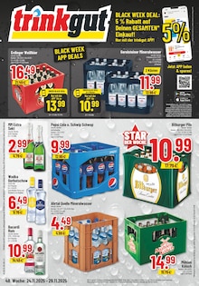 Trinkgut Prospekt Solingen (Klingenstadt) "Aktuelle Angebote" mit 10 Seiten