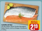 Aktuelles Lachsfilet mit Haut Angebot bei REWE in Recklinghausen ab 2,19 €