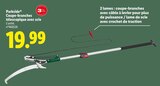 Coupe-branches télescopique avec scie - Parkside en promo chez Lidl Tours à 19,99 €