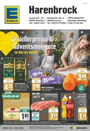 Aktueller EDEKA SupermĂ€rkte Prospekt fĂŒr Greven 04.12.2023 - 09.12.2023 EDEKA Prospekt fĂŒr Greven mit 24 Seiten