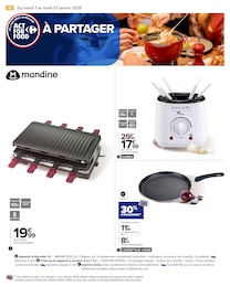 Offre Appareil Raclette dans le catalogue Carrefour du moment à la page 12