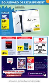 Promos Console PS5 dans le catalogue "LE MOIS MONOPOLY" de Carrefour Console PS5 en promo dans le catalogue Carrefour à la page 81