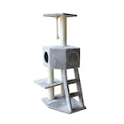 Promo Habitat Chat - Arbre à Chat Classic Rover coloris gris – Hauteur 120 cm à 109,00 € dans le catalogue Médor et Compagnie à Châteaubernard