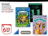 Minecraft Kartenspiel Angebote bei GLOBUS Gera für 6,99 €