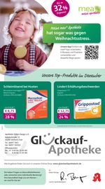 mea - meine apotheke Apotheken Prospekt der aktuellen Woche mit 4 Seiten, gültig von 01.12.2025 bis 31.12.2025, in Sulzbach und Umgebung Aktueller mea - meine apotheke Apotheken Prospekt in Sulzbach und Umgebung, "Unsere Dezember-Angebote" mit 4 Seiten, 01.12.2025 - 31.12.2025