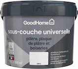 Sous-couche universelle plâtre, plaque de plâtre et boiseries blanc 10 L (d) - GoodHome dans le catalogue Castorama