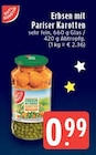 EDEKA Krefeld - Erbsen mit Pariser Karotten Angebot im Prospekt Erbsen mit Pariser Karotten bei EDEKA im Krefeld Prospekt für 0,99 €