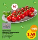 Mini Cherry Rispentomaten im Penny-Markt Prospekt Mini Cherry Rispentomaten von BEST MOMENTS im aktuellen Penny-Markt Prospekt fĂŒr 1,49 âŹ