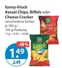Kessel Chips im V-Markt Prospekt Kessel Chips von funny-frisch im aktuellen V-Markt Prospekt für 1,49 €