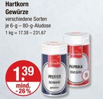 Gewürze von Hartkorn im aktuellen V-Markt Prospekt für 1,39 €