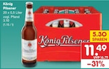 König Pilsener im Angebot bei Netto Marken-Discount in Eschwege König Pilsener Angebote bei Netto Marken-Discount Eschwege für 11,49 €