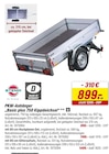 PKW-Anhänger "Basic plus 750 Kippdeichsel" B Angebote von STEMA bei toom Baumarkt Wismar für 899,00 €