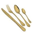 Ménagère 16 pièces ramadan dorée - CARREFOUR HOME dans le catalogue Carrefour