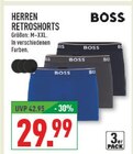 Herren Retroshorts im Angebot bei Marktkauf in Bergkamen Herren Retroshorts Angebote von BOSS bei Marktkauf Bergkamen für 29,99 €