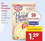 Paradiescreme Angebote von Dr. Oetker bei Netto Marken-Discount Paderborn für 1,29 €