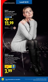Robe Femme Angebote im Prospekt "Votre repas de fêtes" von Lidl Robe Femme Angebote im Prospekt "Votre repas de fêtes" von Lidl auf Seite 78