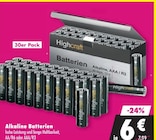 Alkaline Batterien Angebote von Highcraft bei Mäc-Geiz Berlin für 6,00 €
