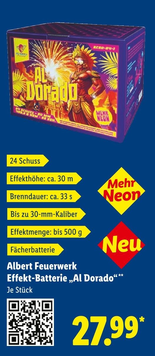 Effekt-Batterie Al Dorado