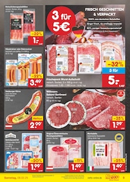 Schinkenfleischwurst im Netto Marken-Discount Prospekt "Aktuelle Angebote" auf Seite 9