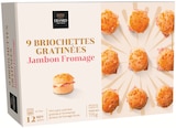 Briochettes Gratinees Jambon Fromage Surgelées - ERHARD TRAITEUR - Intermarché Hyper à Pau Briochettes Gratinees Jambon Fromage Surgelées - ERHARD TRAITEUR en promo chez Intermarché Hyper Pau à 2,19 €
